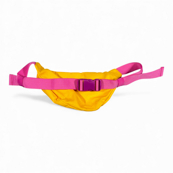 Santa Cruz Skateboards Bag Yellow Pink Waist Fanny Pack Adjustable Strap Retro - Picture 6 of 10